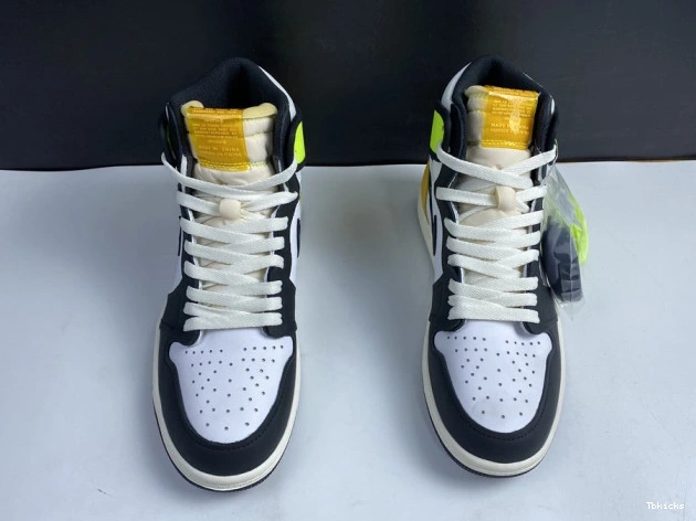 Rep TBK OG 'VOLT 555088-118 AIR GOLD' HIGH 1 RETRO JORDAN 0819